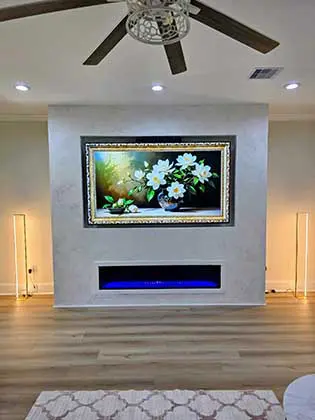 exhibits and faux finishes